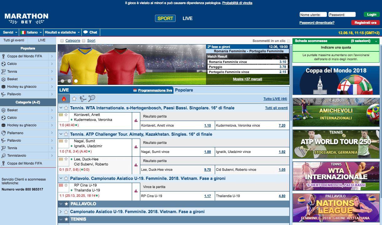 سایت شرط بندی ماراتون بت