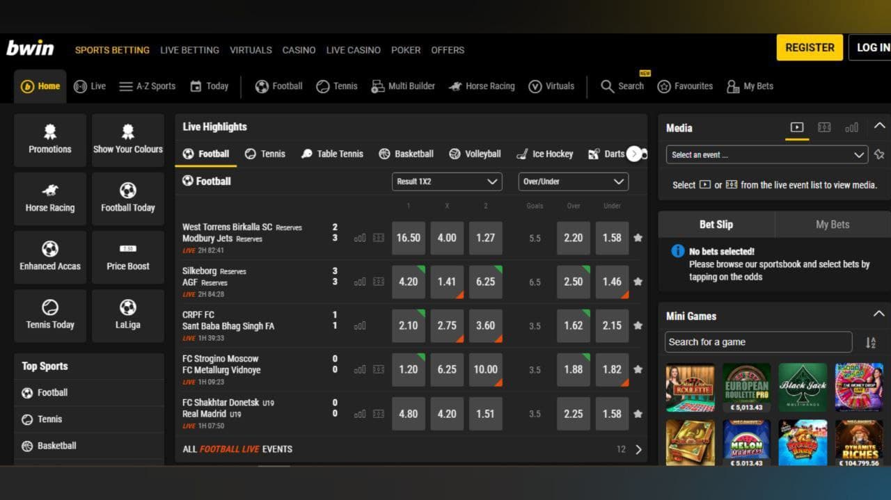 سایت اصلی BWIN