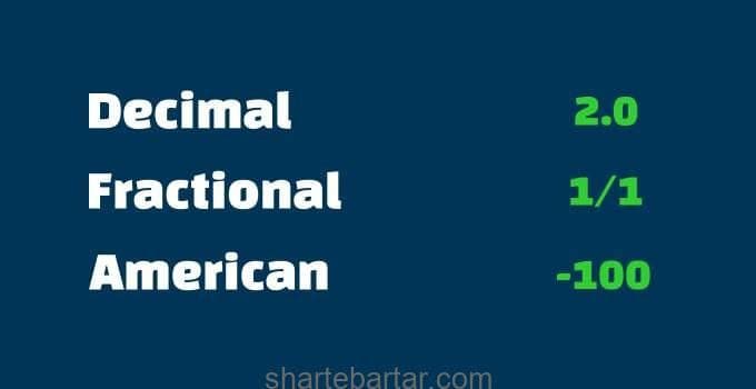 انواع ضریب در شرط بندی