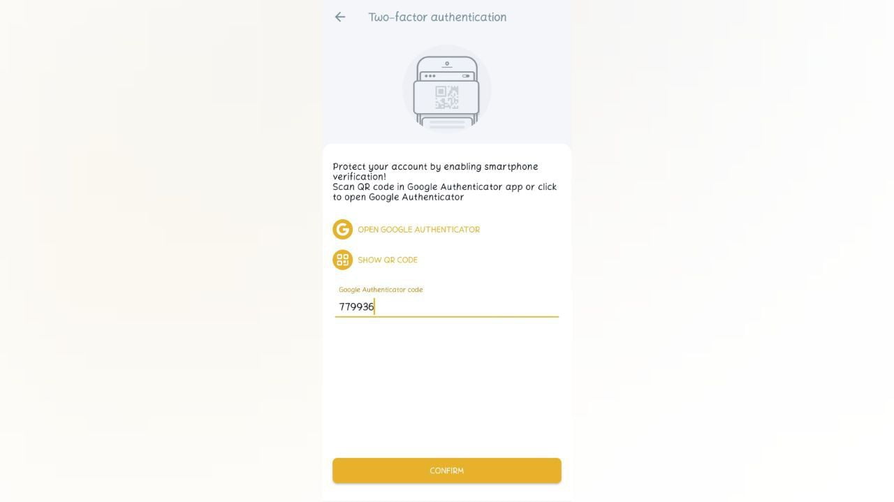 کد دو مرحله ای در سایت وان ایکس