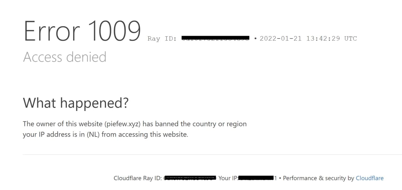 مشکل ورود به آدرس سایت