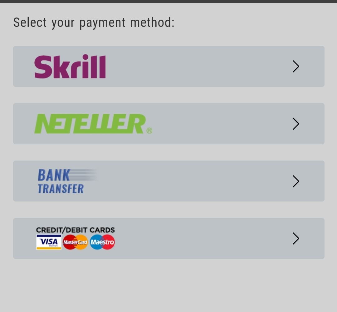 شارژ و برداشت در سایت efbet