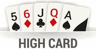 امتیاز کارت ها در پوکر