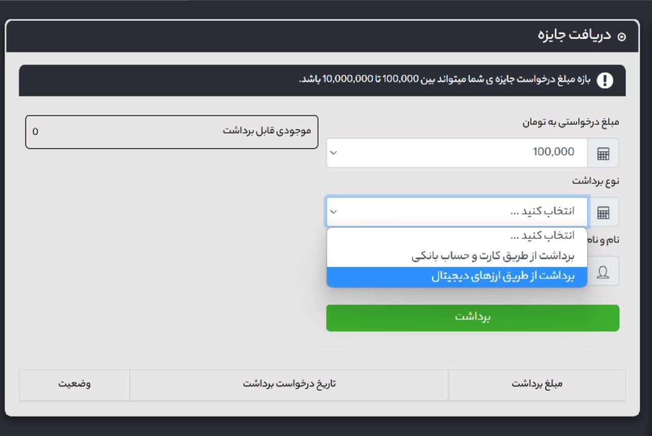 برداشت از سایت ماکائوبت makaobet