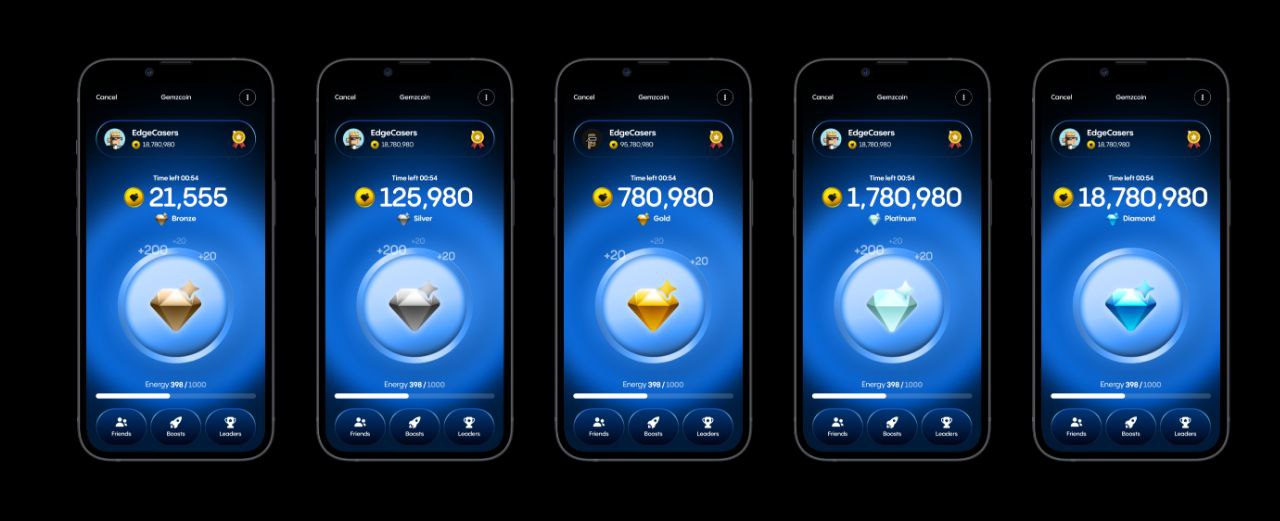 لیگ های بازی تلگرامی جمز کوین