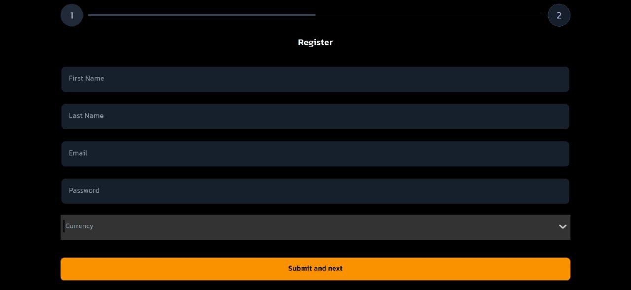 ثبت نام ویناز بت